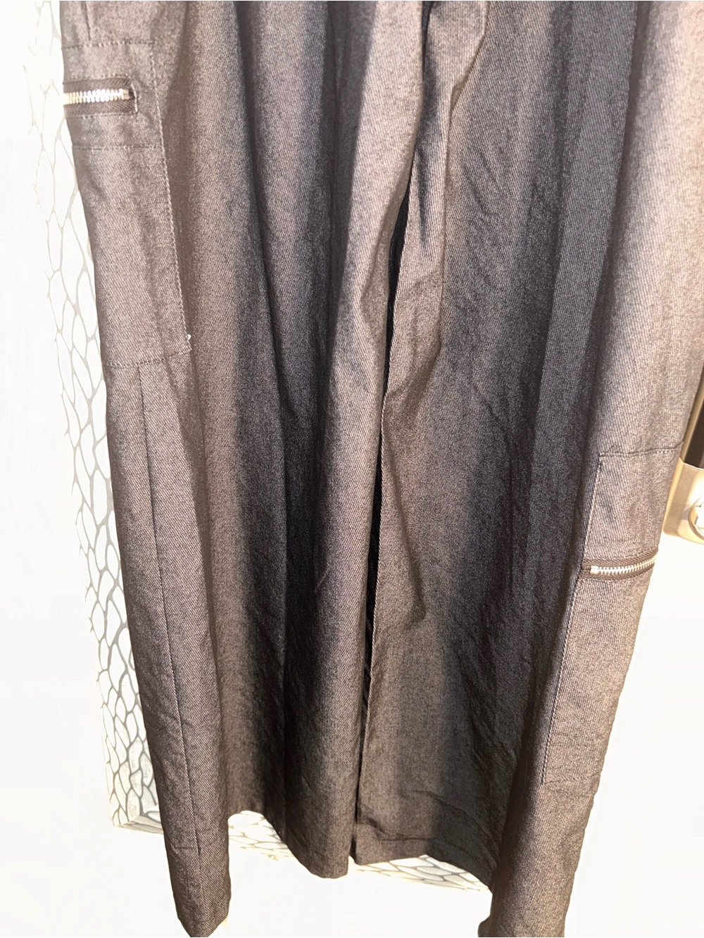 Fashion Nova Black Strapless Wide-Leg Jumpsuit with Cargo Pockets - Picture 10 of 14